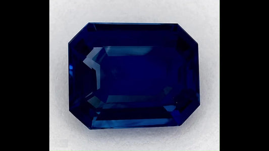 5.02ct Round Natural Sapphire (Colour Blue, Clarity Eye Clean, Cut Faceted)